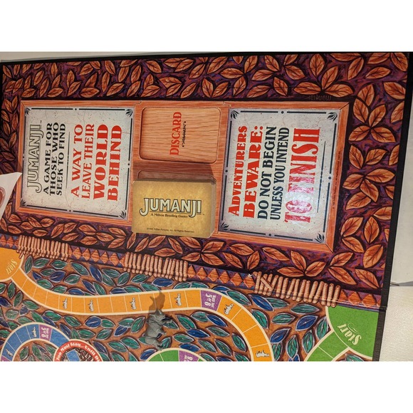 Jumanji Seek to Find Board Game Fantasy Adventure in Wooden Box 2-4 Players 8+ - Picture 5 of 11